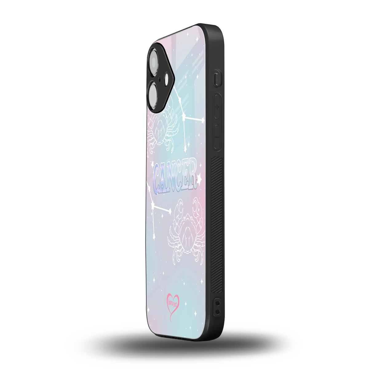 Cancer Aura iphone 16 plus mobile cover | shockproof glass phone case