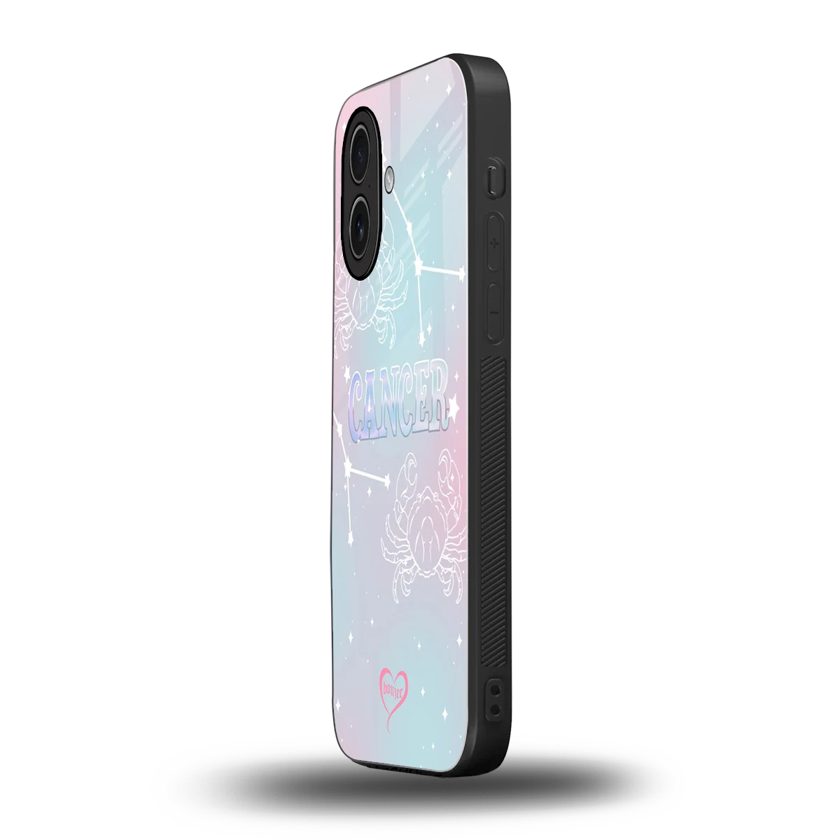 Cancer Aura iphone 17 mobile cover | shockproof glass phone case