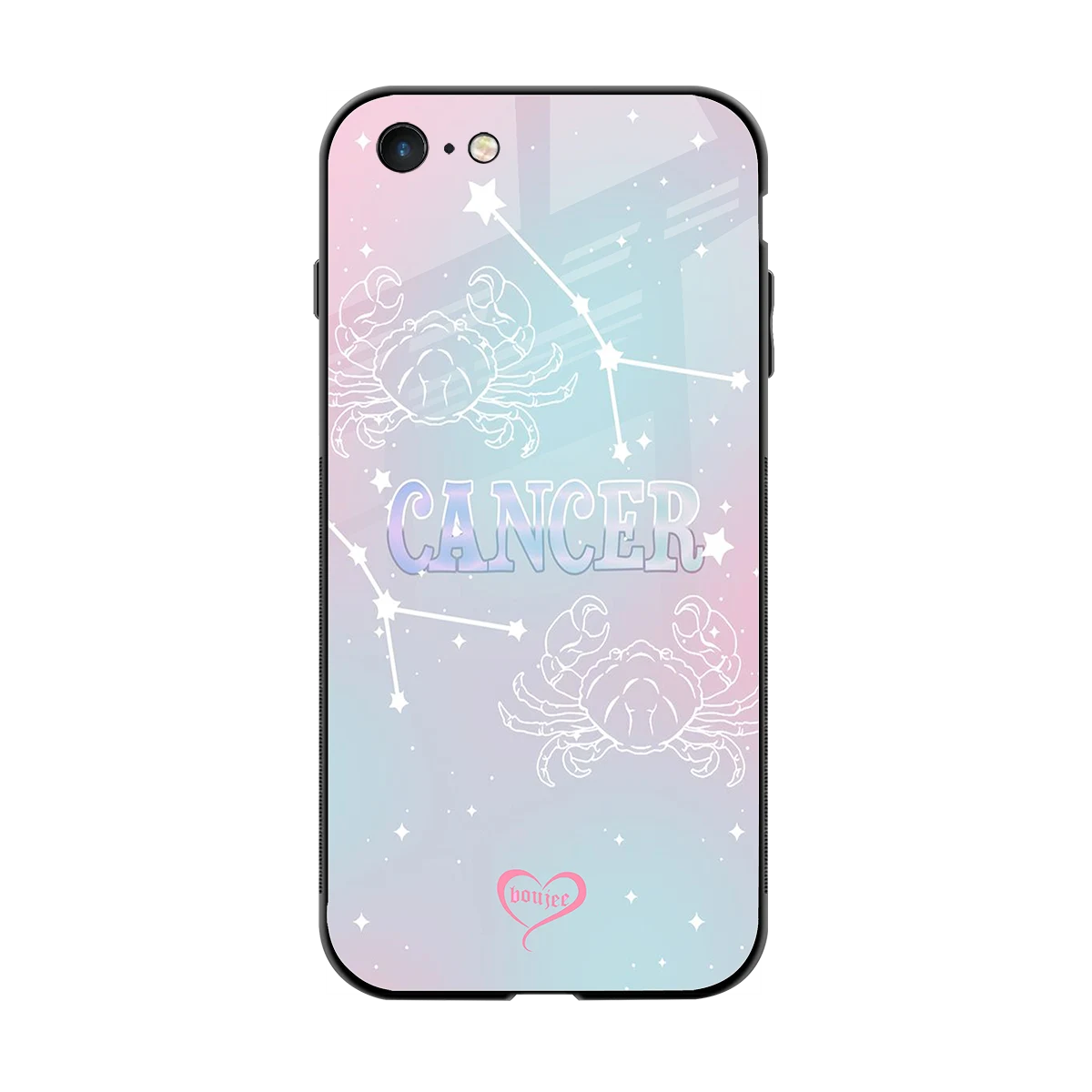Cancer Aura back phone cover | glass case for iphone 6