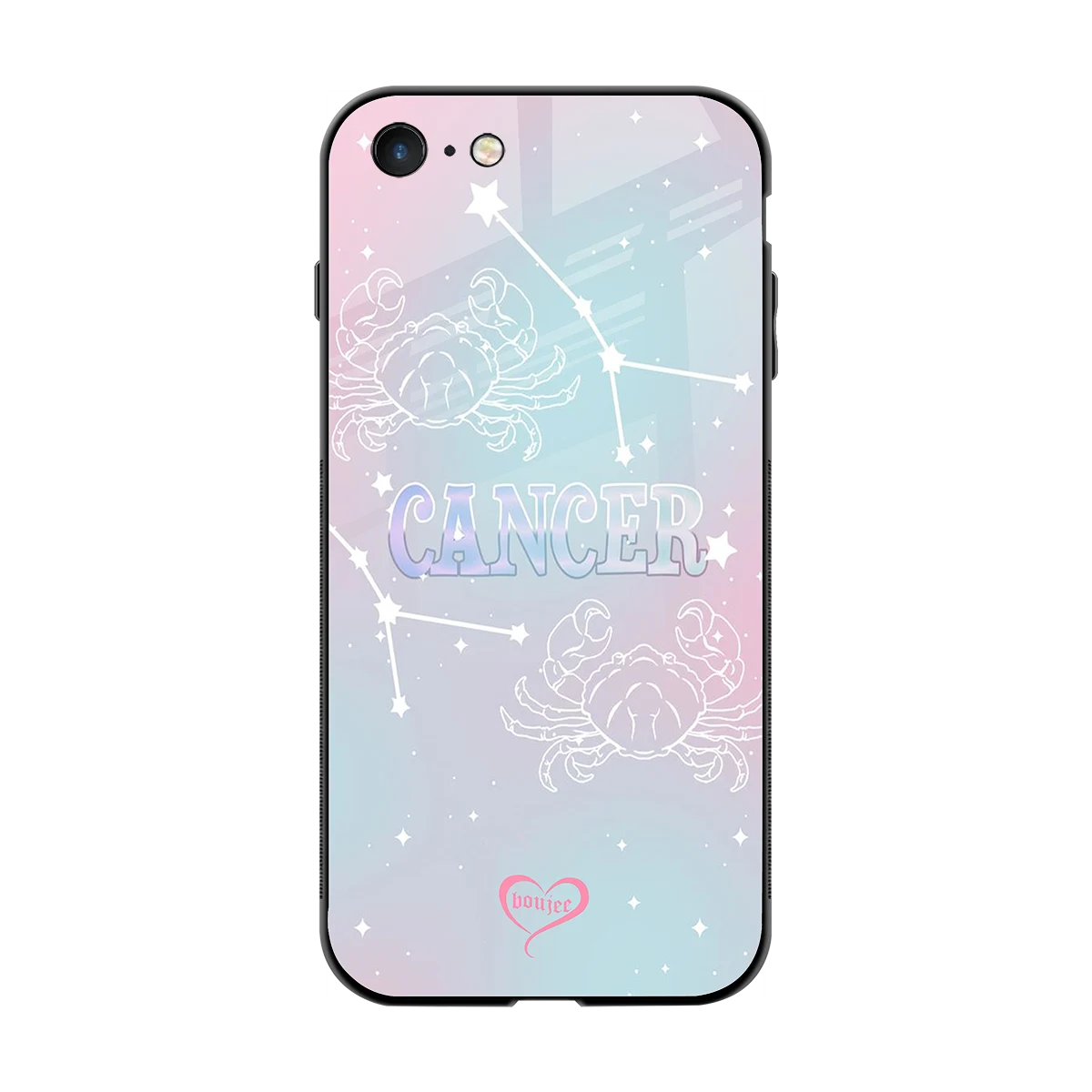 Cancer Aura back phone cover | glass case for iphone 7