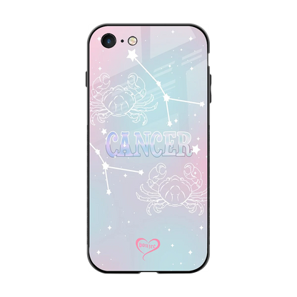Cancer Aura back phone cover | glass case for iphone 7