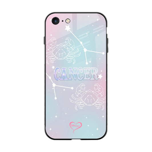 Cancer Aura back phone cover | glass case for iphone 7