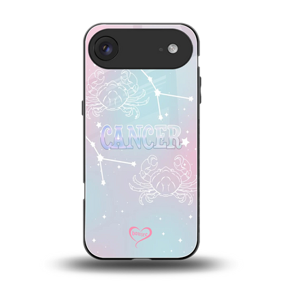 Cancer Aura back phone cover | glass case for iphone air
