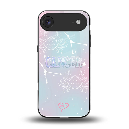 Cancer Aura back phone cover | glass case for iphone air