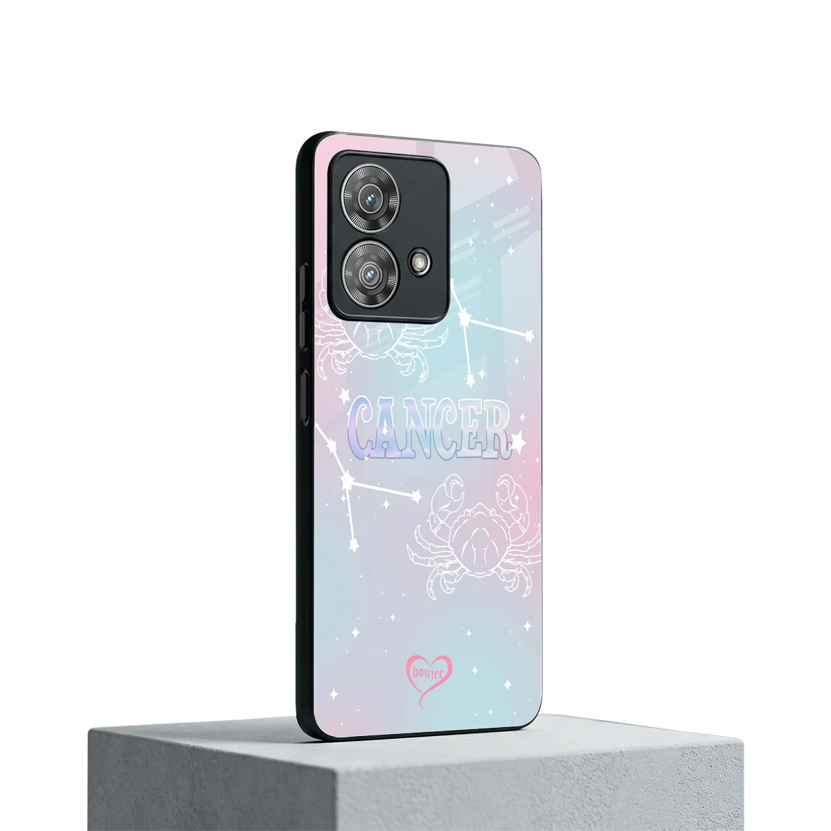 Cancer Aura motorola edge 40 neo 5g mobile cover | shockproof glass phone case