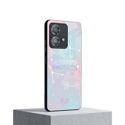 Cancer Aura motorola edge 40 neo 5g mobile cover | shockproof glass phone case