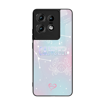 Cancer Aura back phone cover | glass case for motorola edge 50 pro