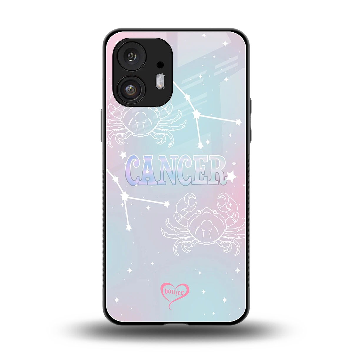 Cancer Aura back phone cover | glass case for nothing phone 2