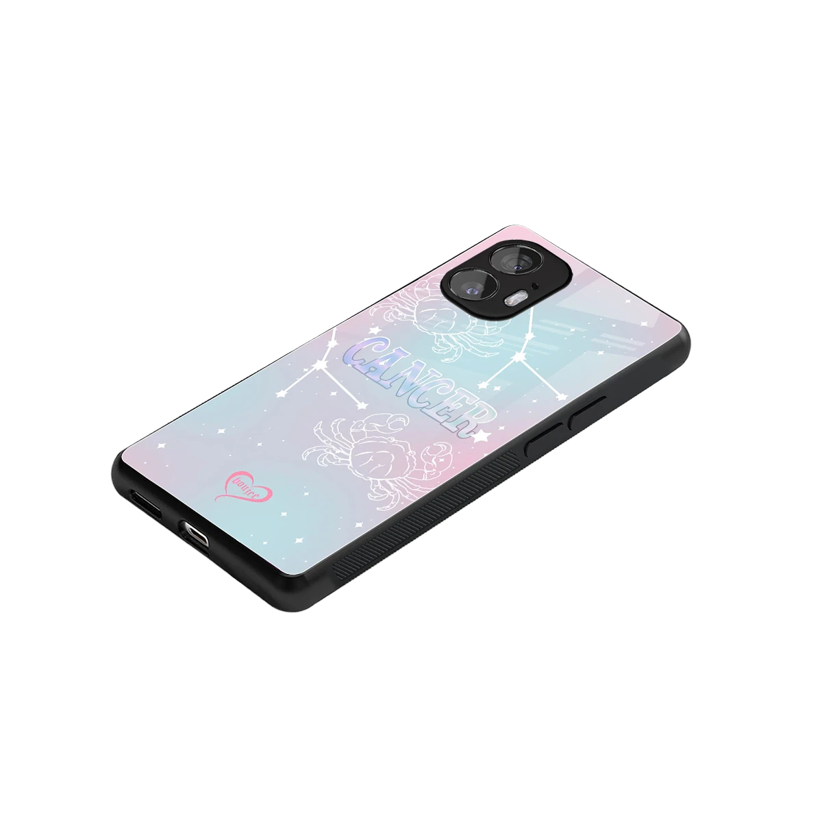 Cancer Aura stylish phone case for nothing phone 2 | glossy glass and slim fit