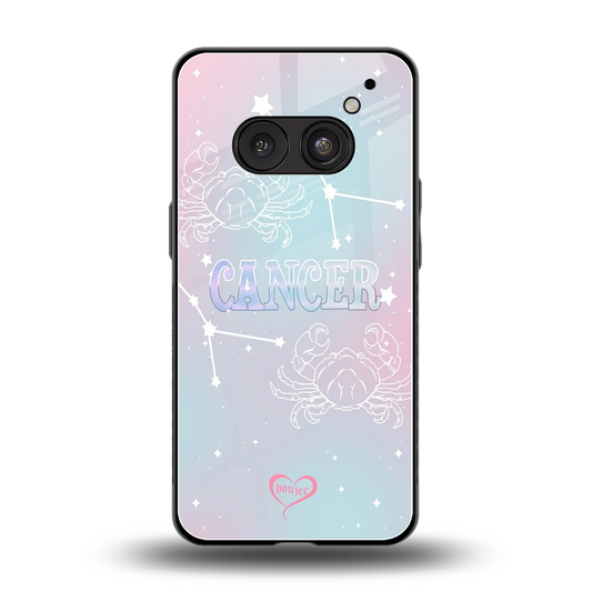 Cancer Aura back phone cover | glass case for nothing phone 2a