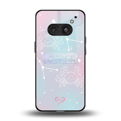 Cancer Aura back phone cover | glass case for nothing phone 2a plus