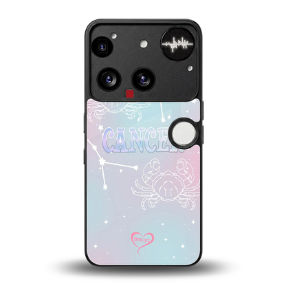 Cancer Aura back phone cover | glass case for nothing phone 3