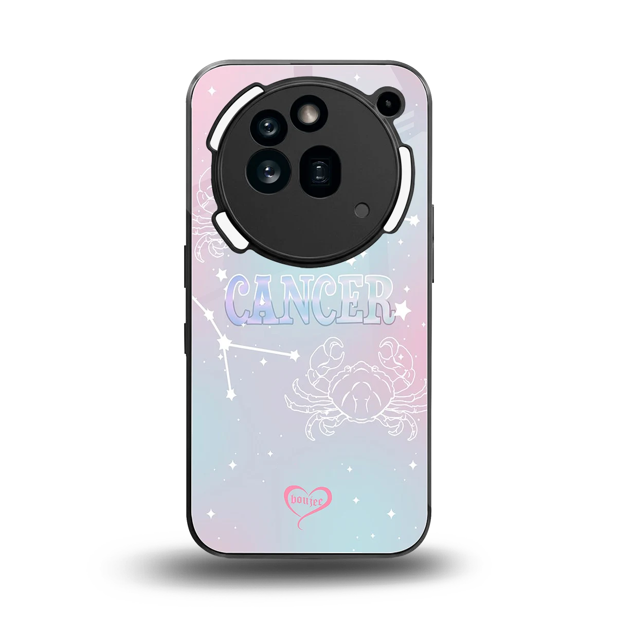 Cancer Aura back phone cover | glass case for nothing phone 3a pro
