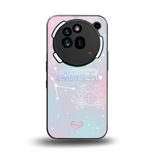 Cancer Aura back phone cover | glass case for nothing phone 3a pro