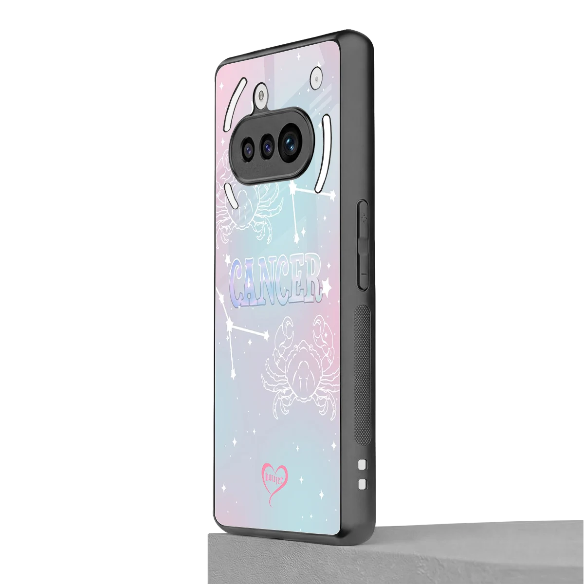 Cancer Aura nothing phone 3a mobile cover | shockproof glass phone case