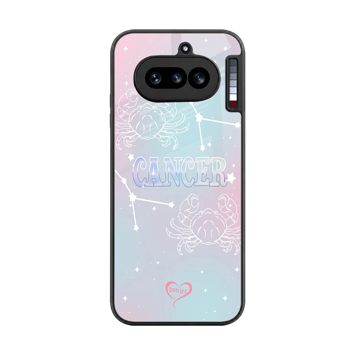 Cancer Aura back phone cover | glass case for nothing phone 4a