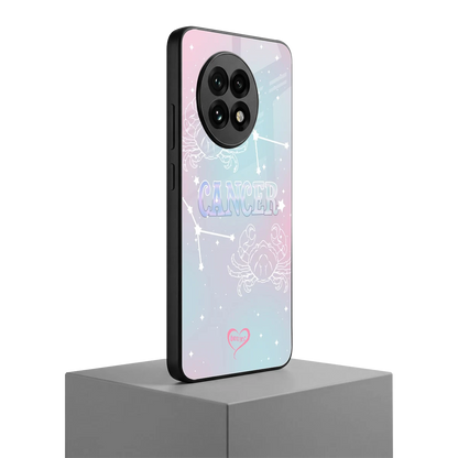 Cancer Aura oneplus 13r mobile cover | shockproof glass phone case