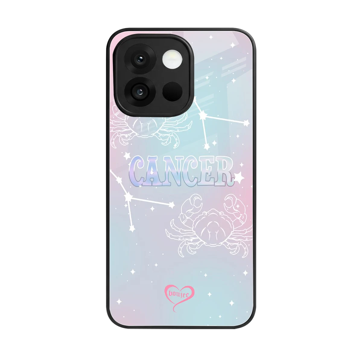 Cancer Aura back phone cover | glass case for oneplus 13s