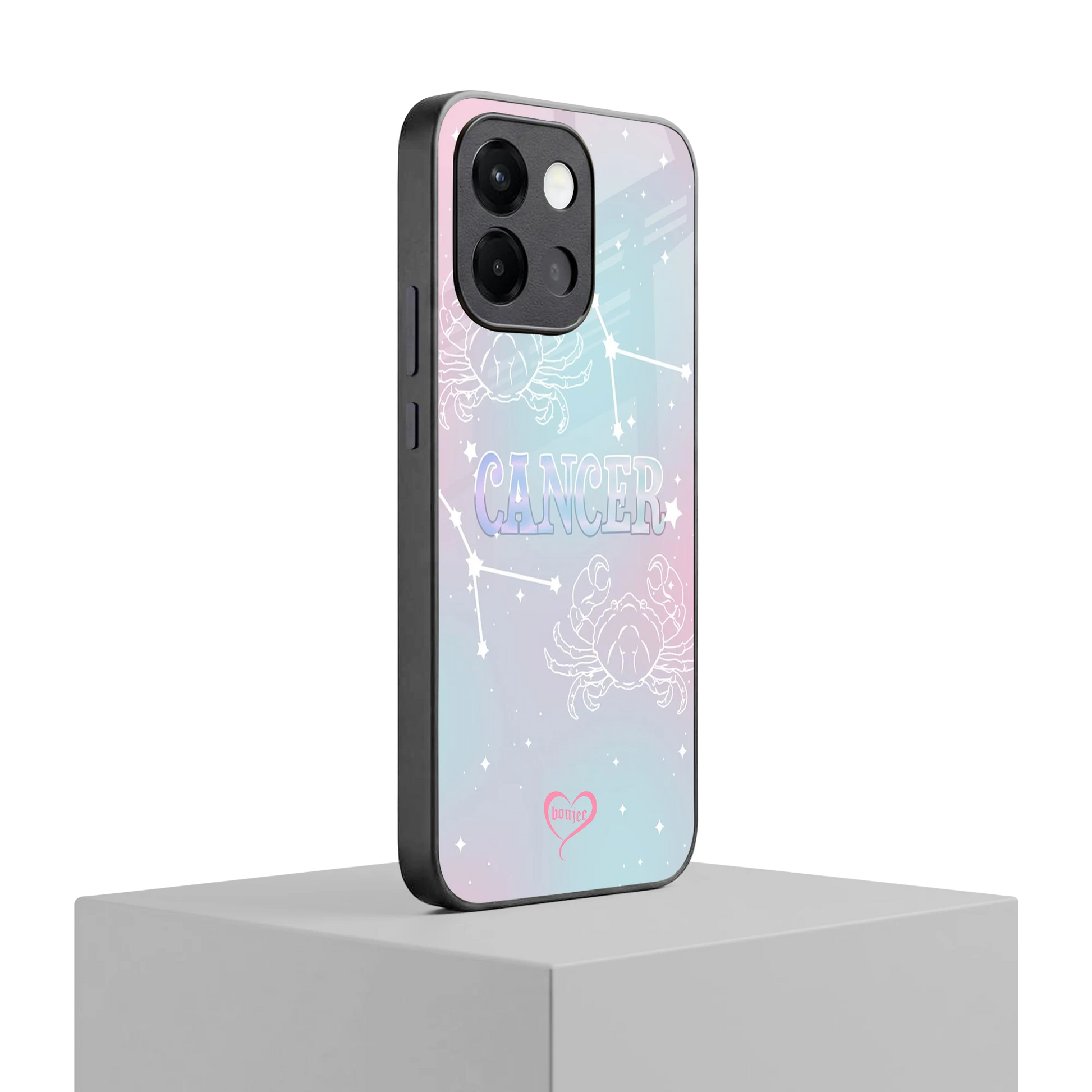 Cancer Aura oneplus 13s mobile cover | shockproof glass phone case