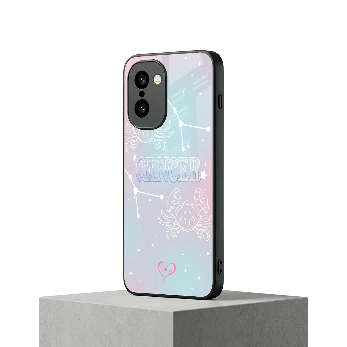 Cancer Aura oneplus 15r mobile cover | shockproof glass phone case