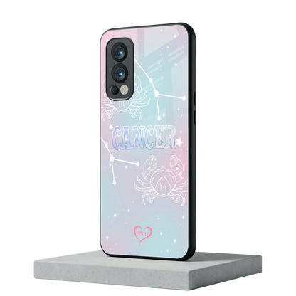 Cancer Aura oneplus nord 2 mobile cover | shockproof glass phone case