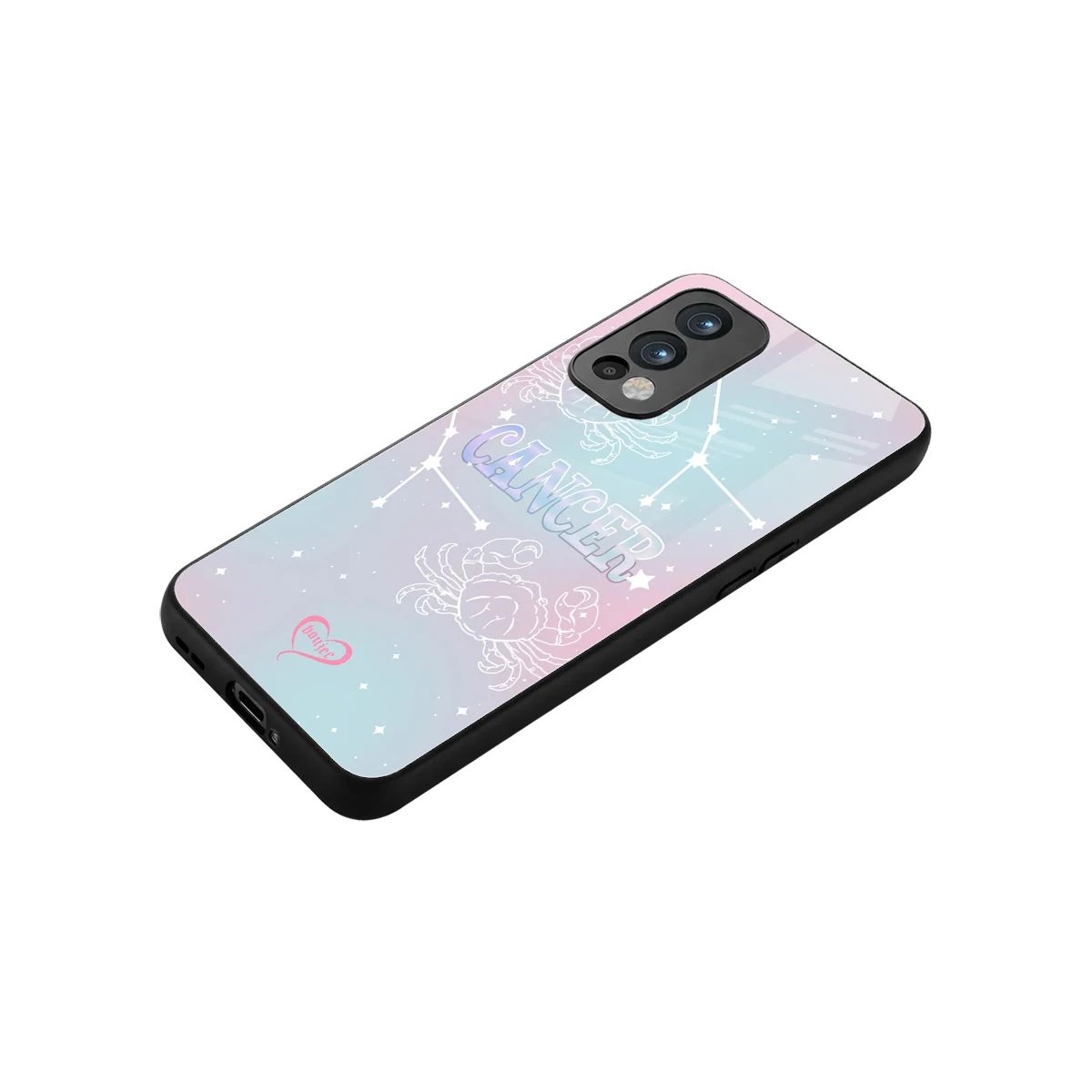 Cancer Aura stylish phone case for oneplus nord 2 | glossy glass and slim fit