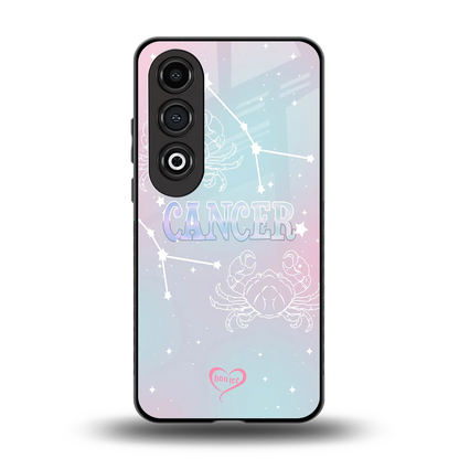 Cancer Aura back phone cover | glass case for oneplus nord ce 4