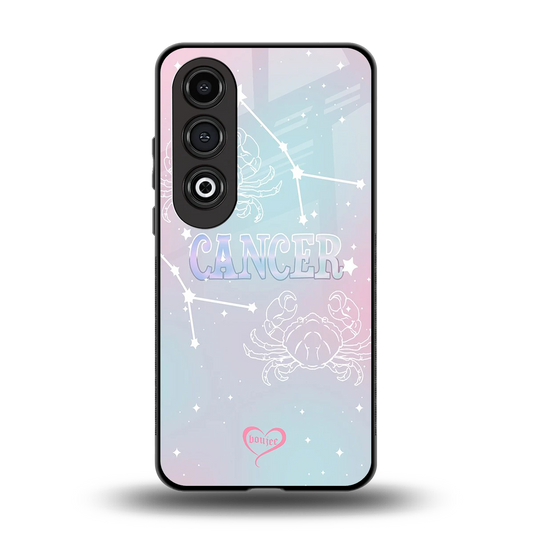 Cancer Aura back phone cover | glass case for oneplus nord ce 4
