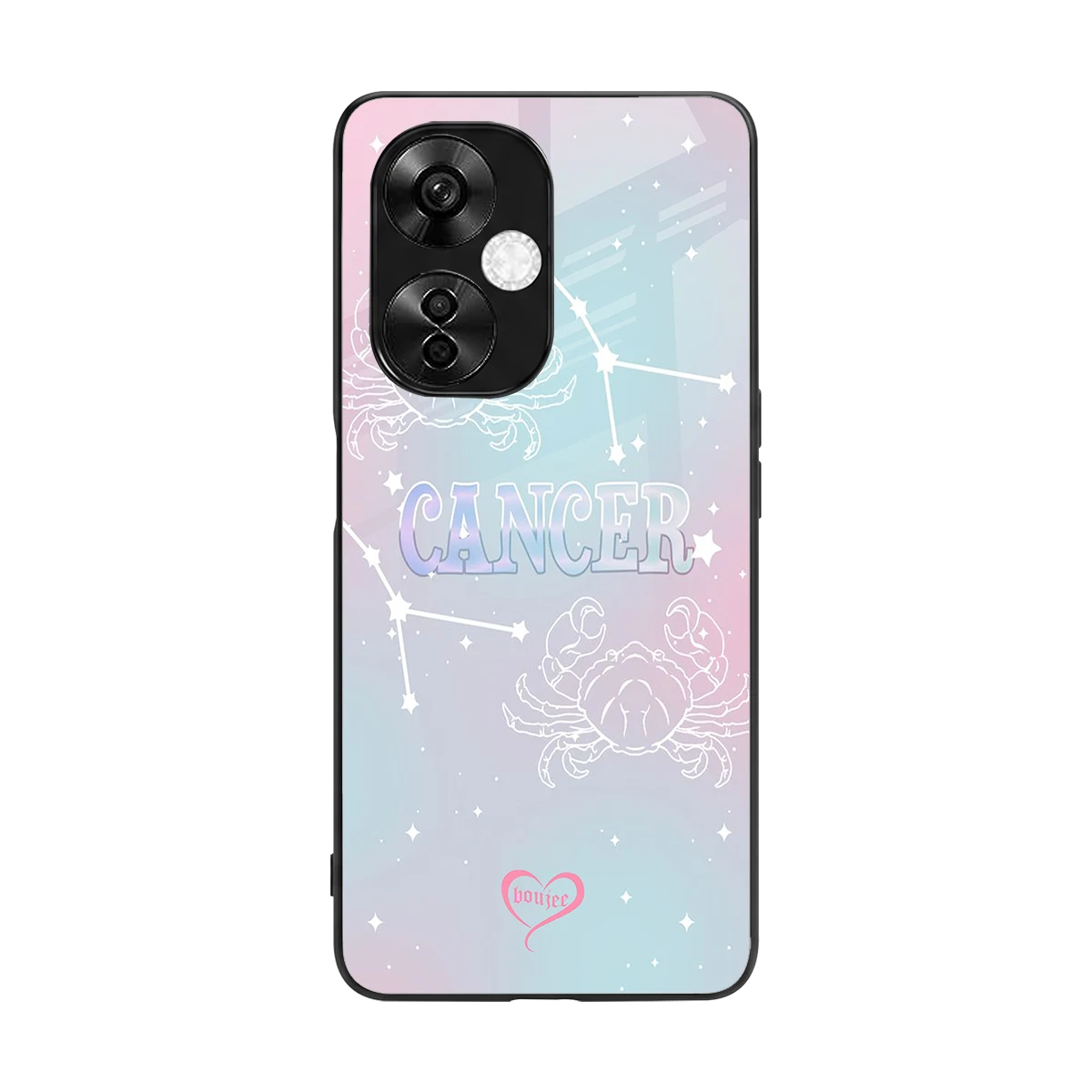 Cancer Aura back phone cover | glass case for oneplus nord ce 3 lite