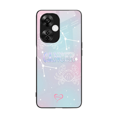 Cancer Aura back phone cover | glass case for oneplus nord ce 3 lite
