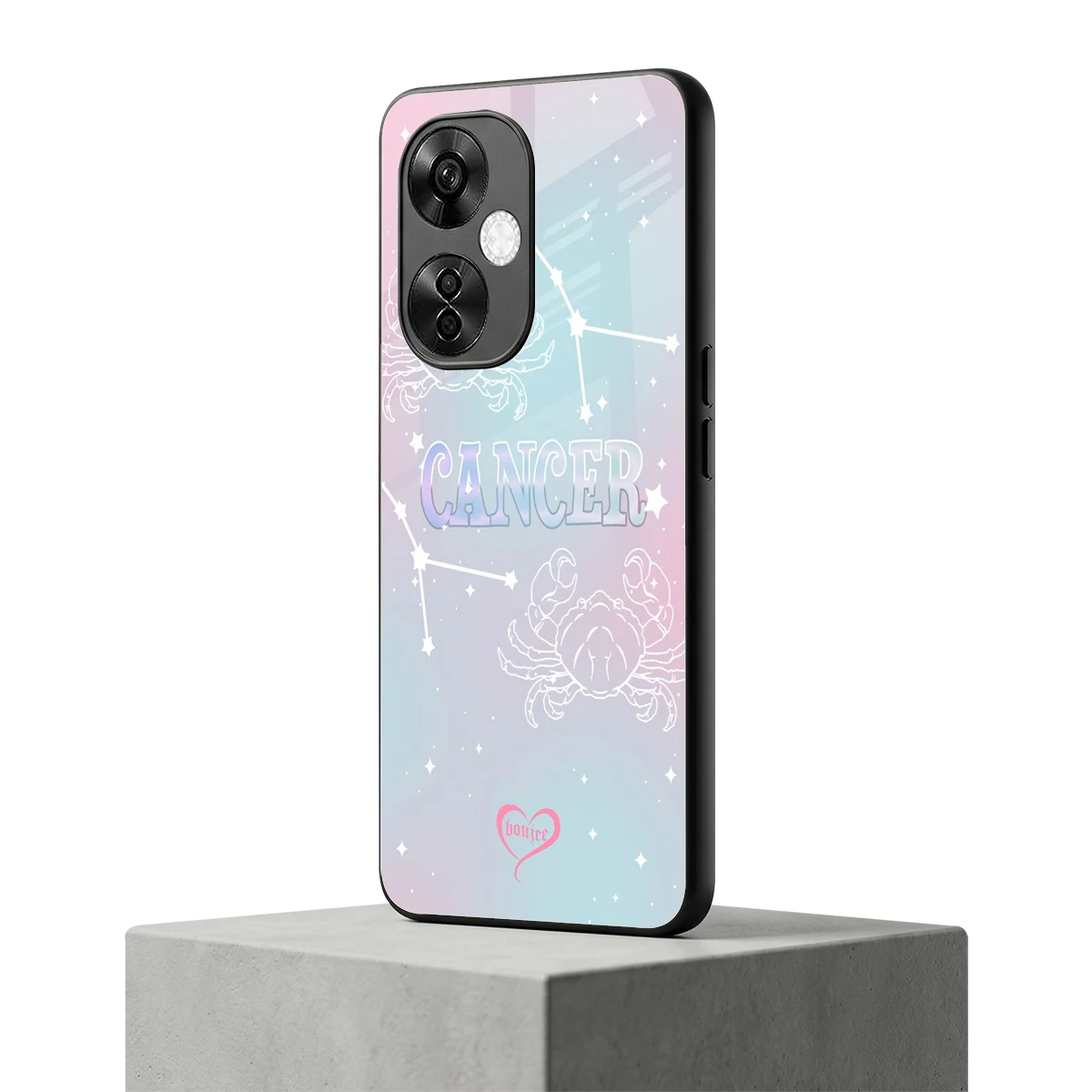Cancer Aura oneplus nord ce 3 lite mobile cover | shockproof glass phone case