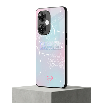 Cancer Aura oneplus nord ce 3 lite mobile cover | shockproof glass phone case