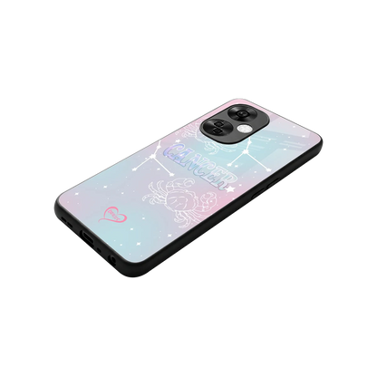 Cancer Aura stylish phone case for oneplus nord ce 3 lite | glossy glass and slim fit