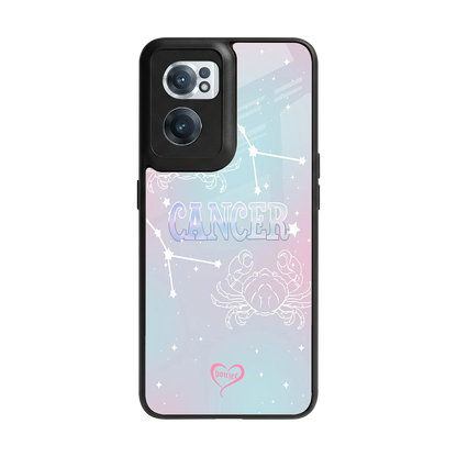 Cancer Aura back phone cover | glass case for oneplus nord ce 2