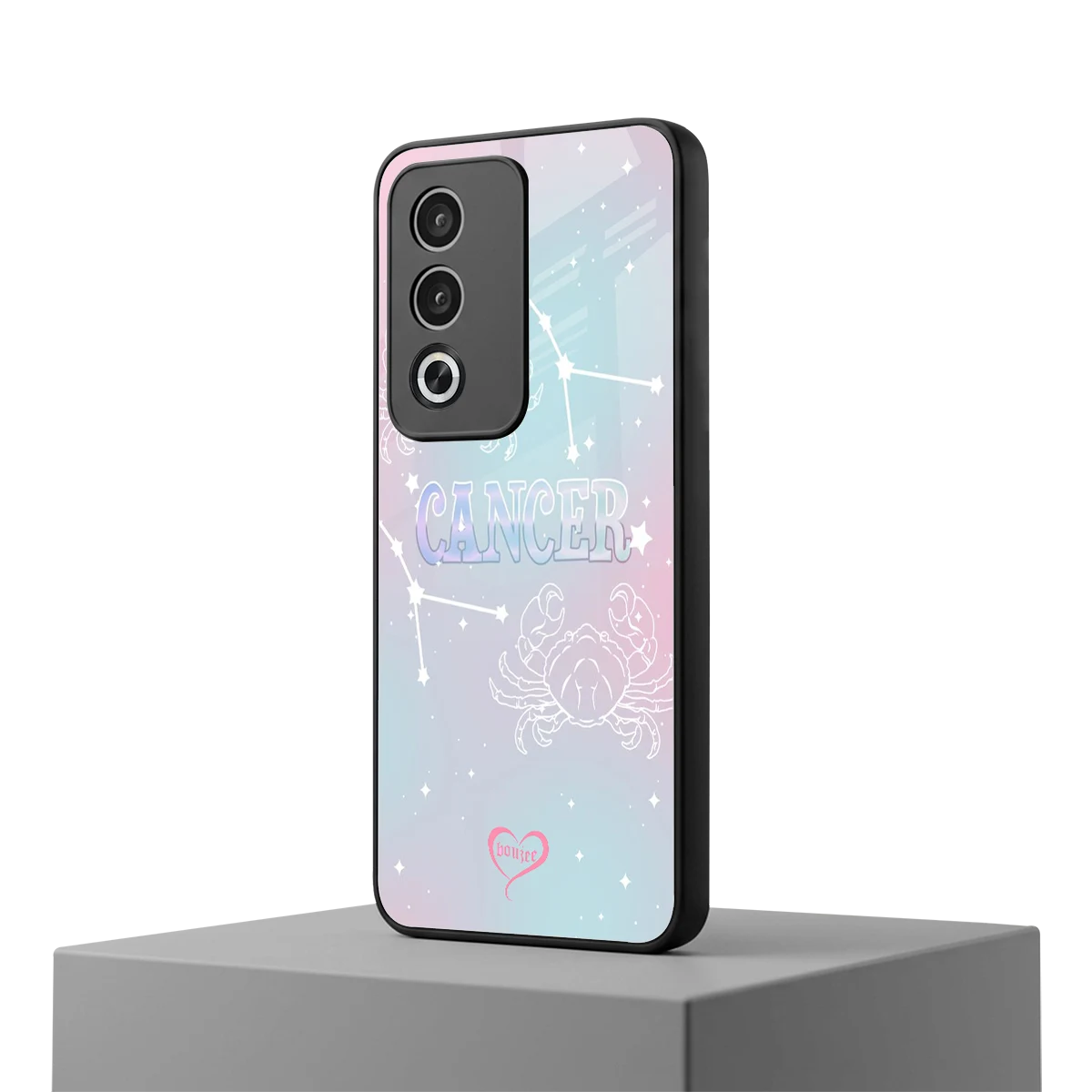 Cancer Aura oppo a3 pro mobile cover | shockproof glass phone case