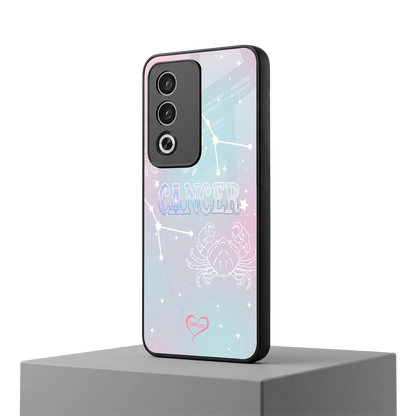 Cancer Aura oppo a3 pro mobile cover | shockproof glass phone case