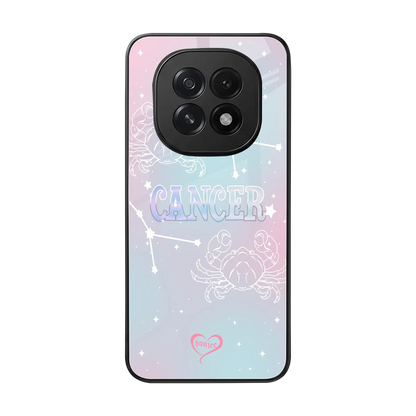 Cancer Aura back phone cover | glass case for oppo f29 5g