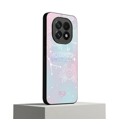 Cancer Aura oppo f29 5g mobile cover | shockproof glass phone case