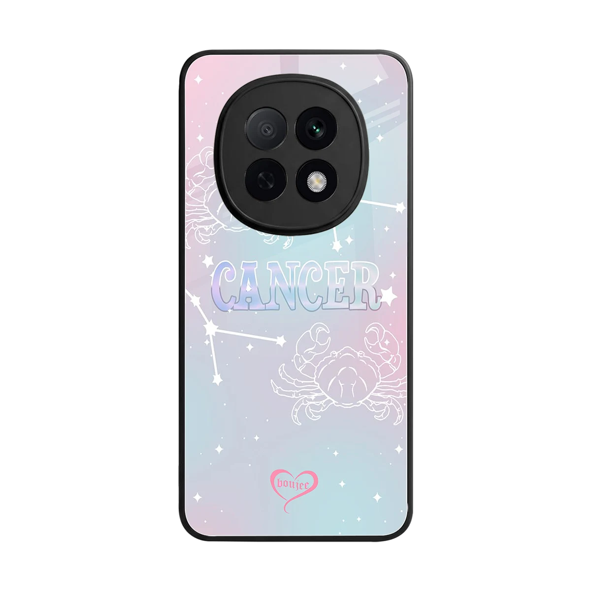 Cancer Aura back phone cover | glass case for oppo f29 pro 5g
