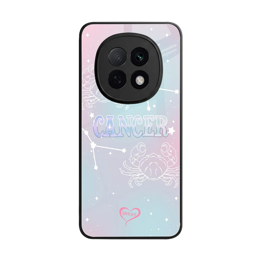 Cancer Aura back phone cover | glass case for oppo f29 pro 5g