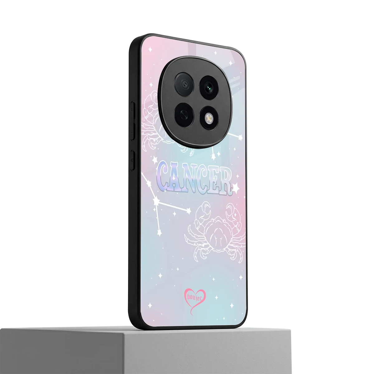 Cancer Aura oppo f29 pro 5g mobile cover | shockproof glass phone case