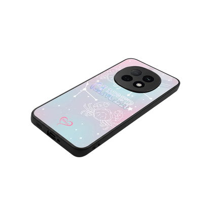 Cancer Aura stylish phone case for oppo f29 pro 5g | glossy glass and slim fit