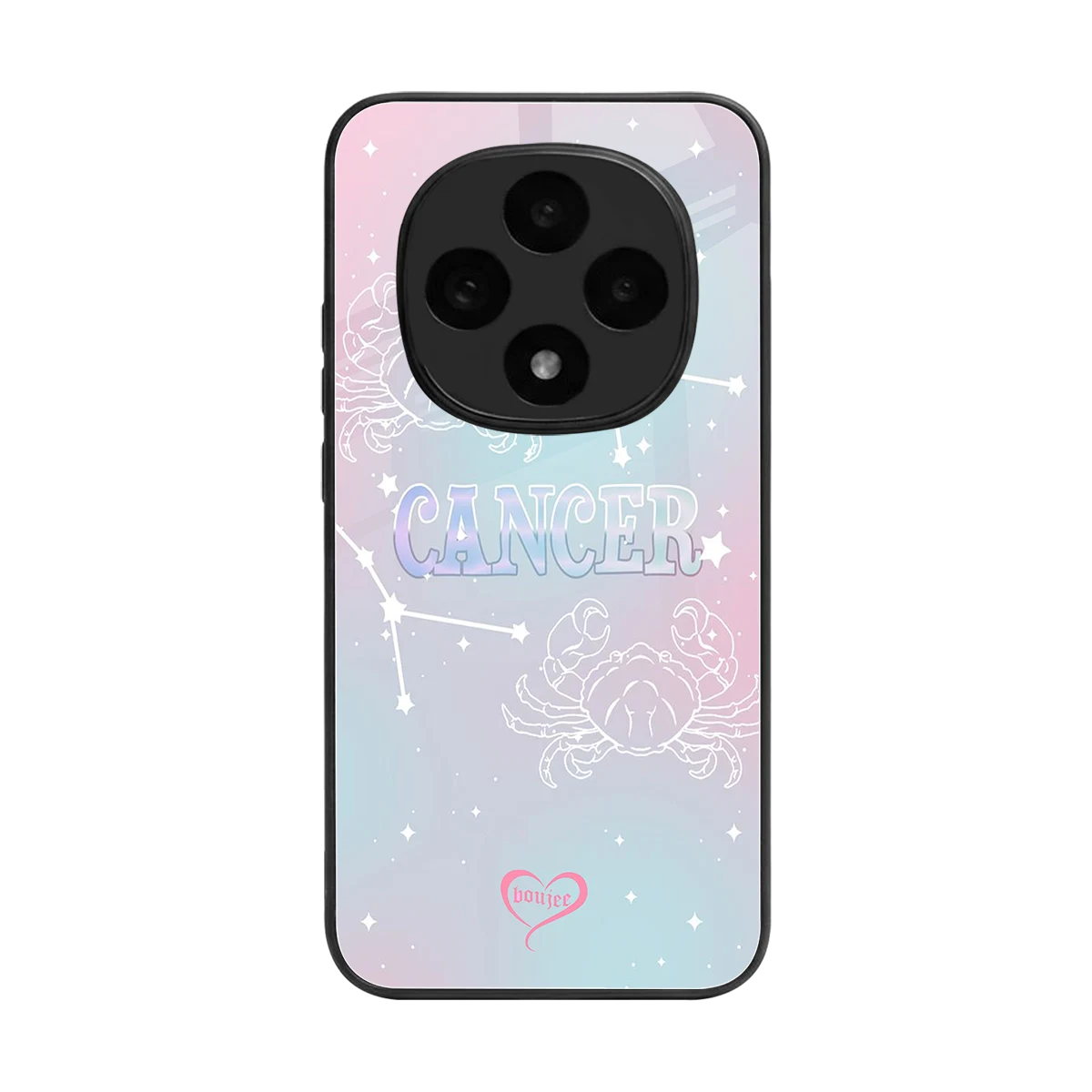 Cancer Aura back phone cover | glass case for oppo f31 pro 5g