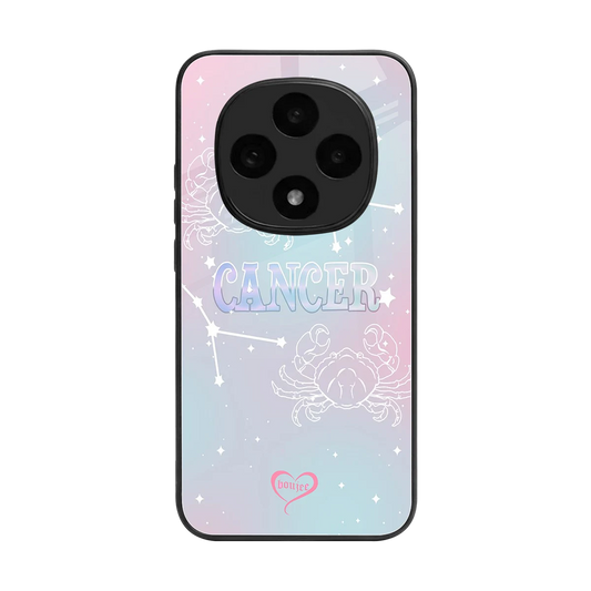 Cancer Aura back phone cover | glass case for oppo f31 pro 5g