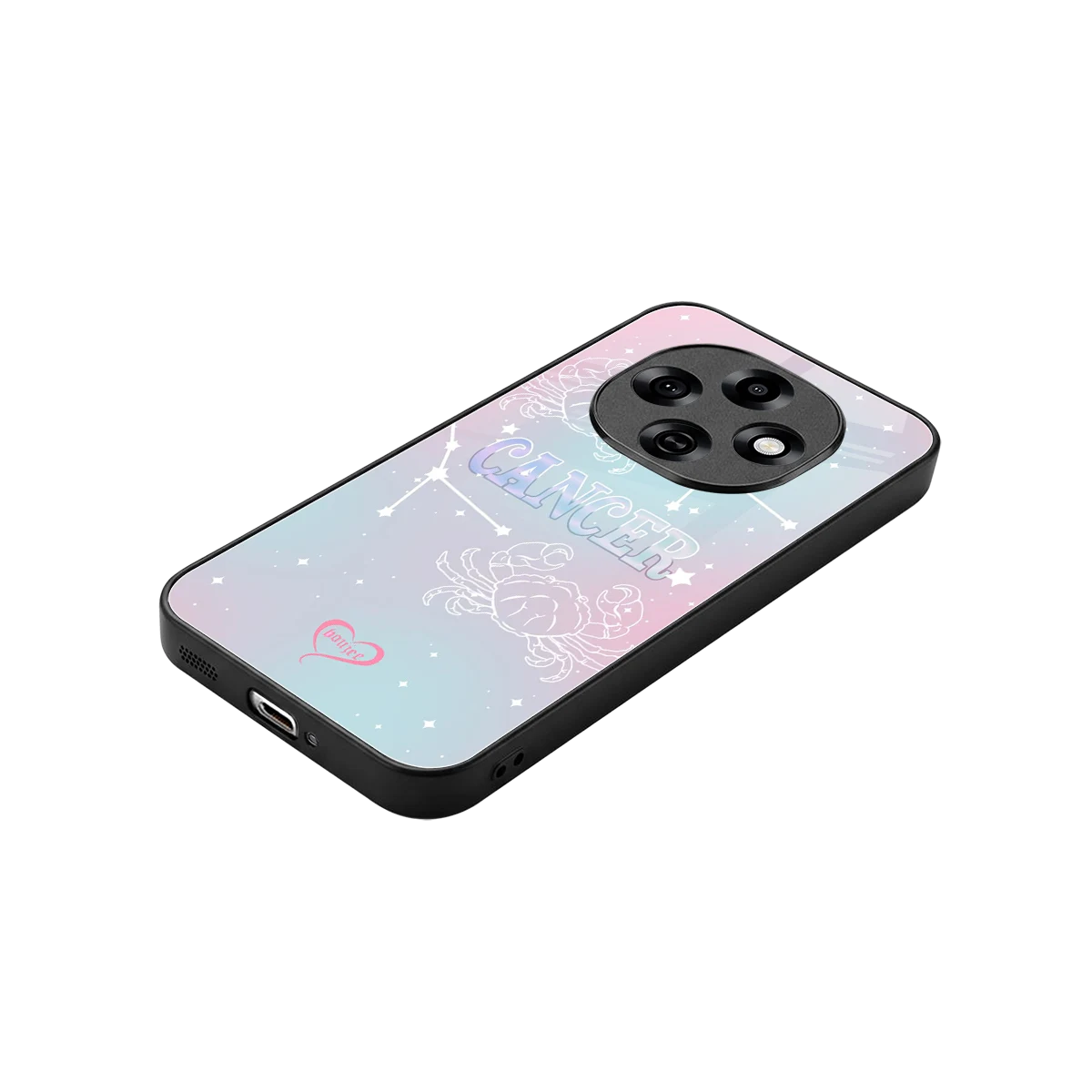 Cancer Aura stylish phone case for oppo f31 pro 5g | glossy glass and slim fit
