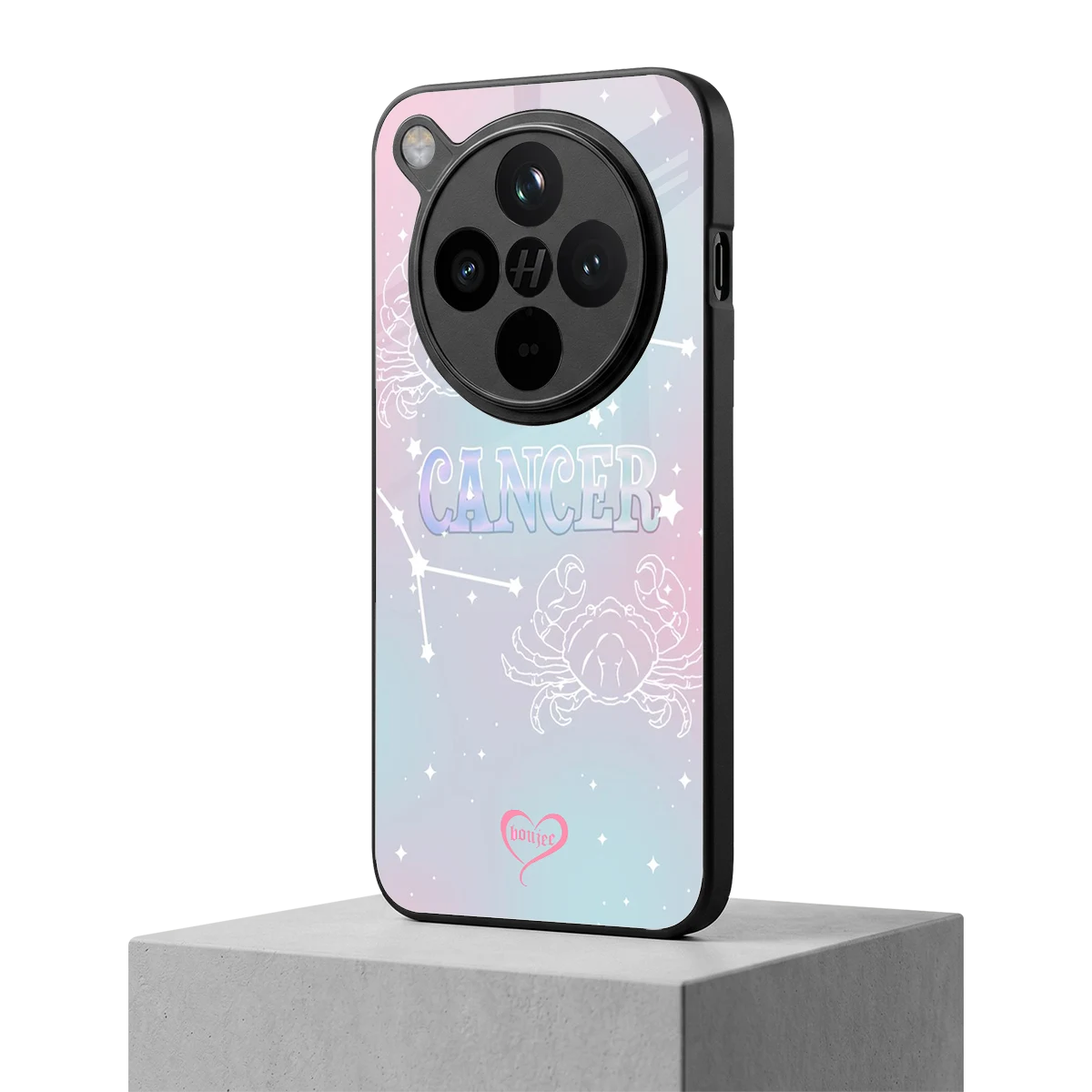 Cancer Aura oppo find x8 mobile cover | shockproof glass phone case