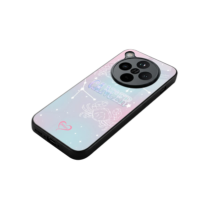 Cancer Aura stylish phone case for oppo find x8 | glossy glass and slim fit
