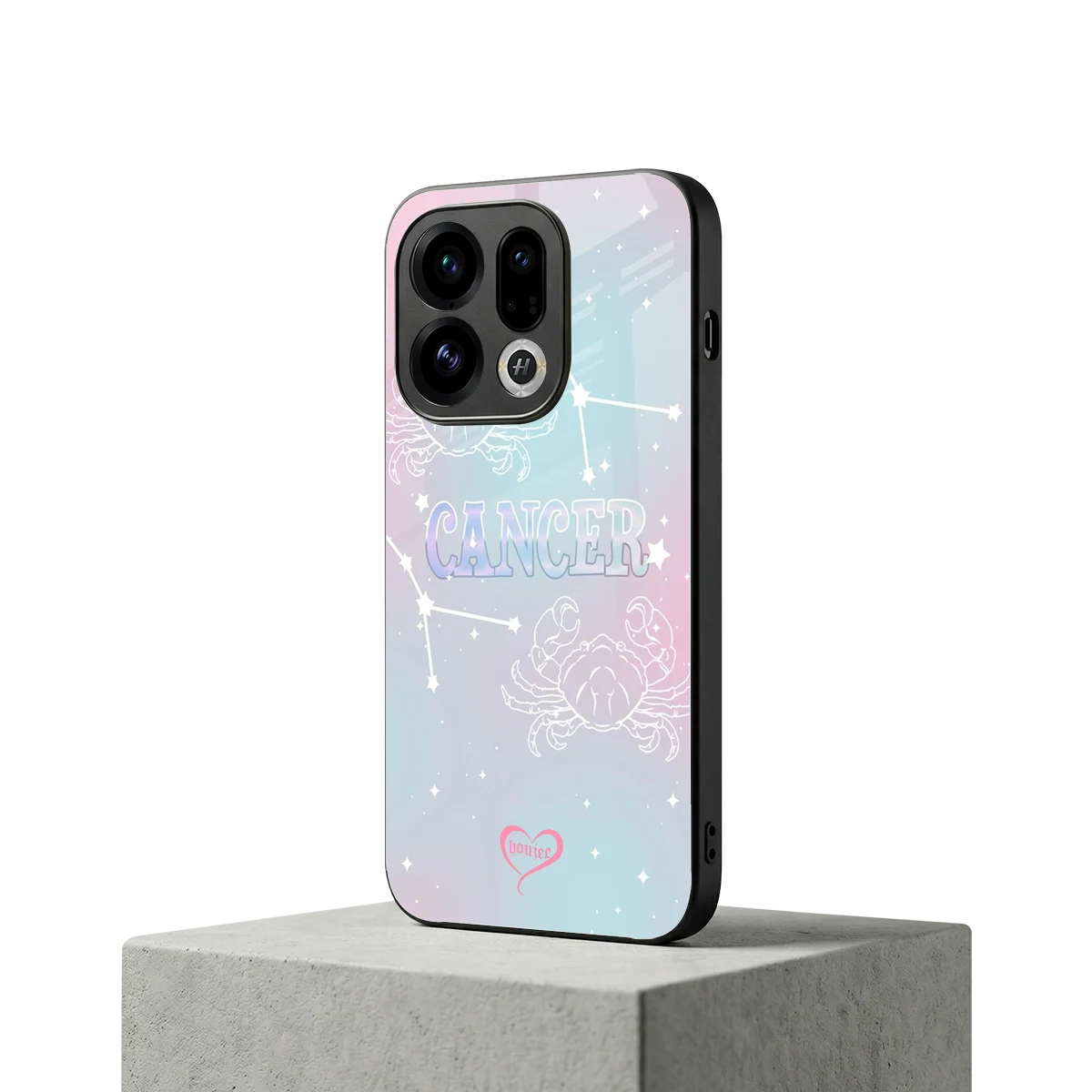 Cancer Aura oppo find x9 mobile cover | shockproof glass phone case