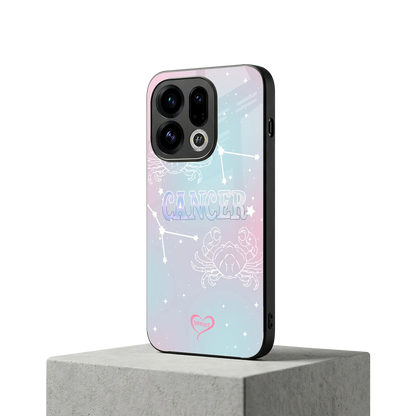Cancer Aura oppo find x9 mobile cover | shockproof glass phone case