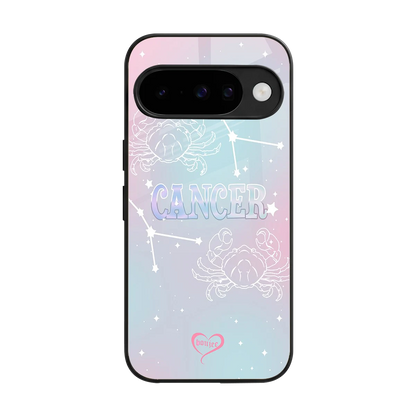 Cancer Aura back phone cover | glass case for google pixel 10